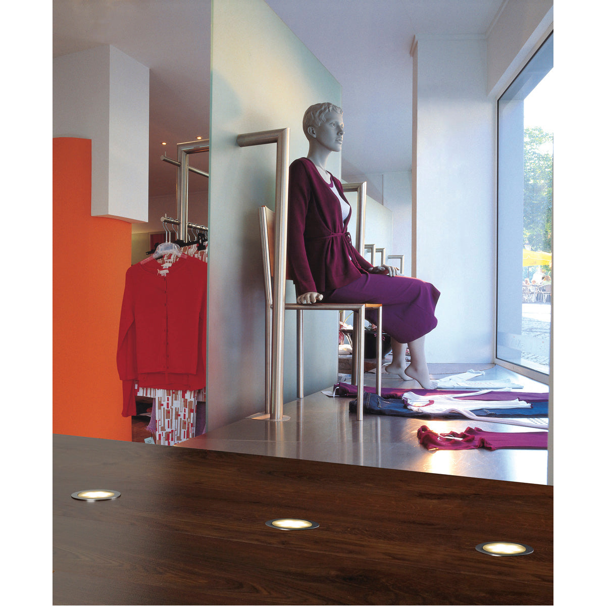 SLV Möbeleinbaustrahler SLIM LIGHT alu eloxiert 0,5W ww