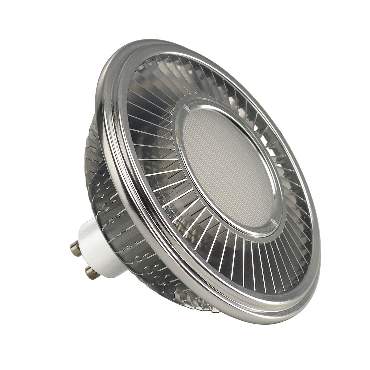 SLV LED ES111 Leuchtmittel, silber, 15W, 140°, 2700K
