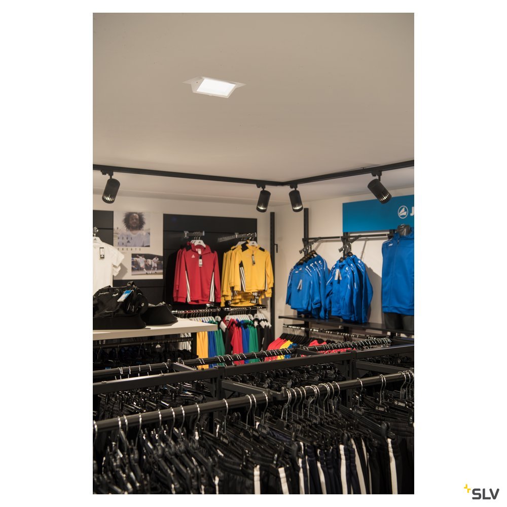 SLV ALAMEA LED Deckeneinbauleuchte, weiss, 4000K, 35W