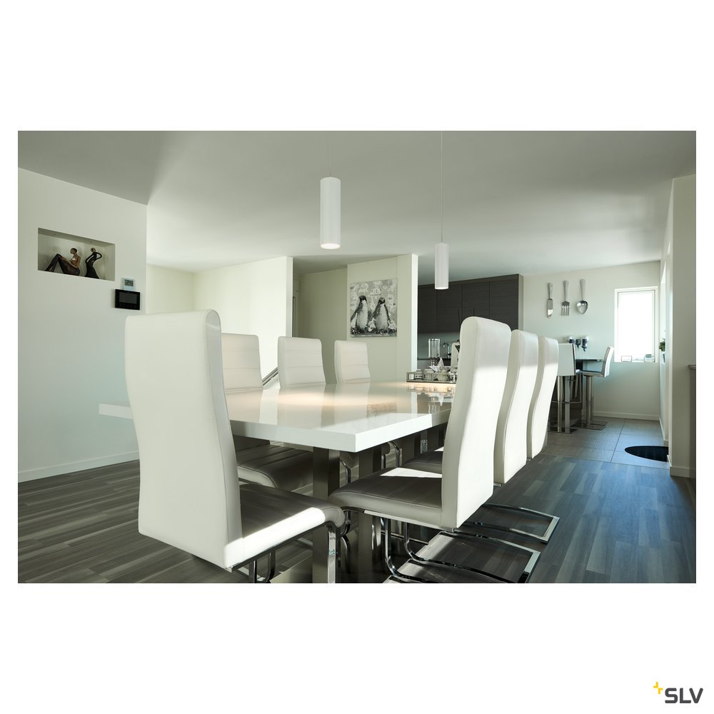 SLV ANELA LED Pendelleuchte, weiss, 3000K