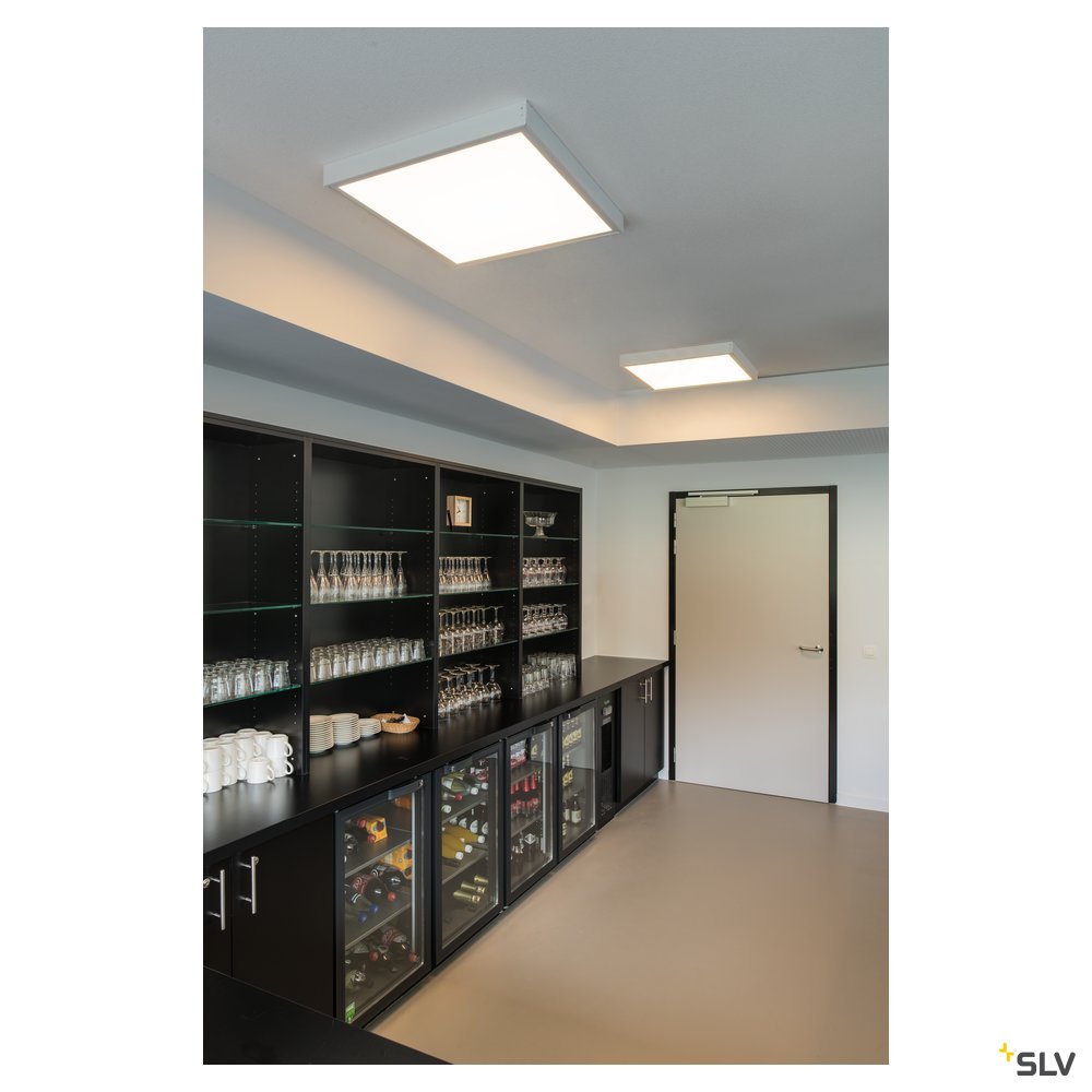 SLV VALETO® LED PANEL, LED Indoor Deckeneinbauleuchte, 620x620mm, UGR<19