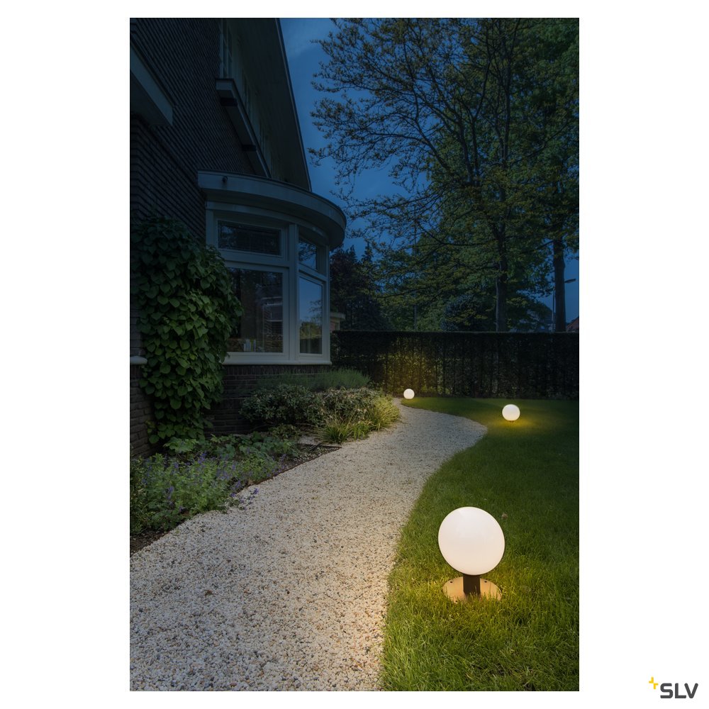SLV GLOO PURE 27 Pole, Outdoor Stehleuchte, E27, anthrazit, IP44