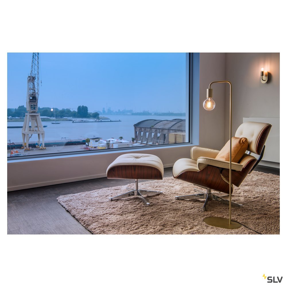 SLV FITU FL, Indoor Stehleuchte, E27, soft gold, max. 24W