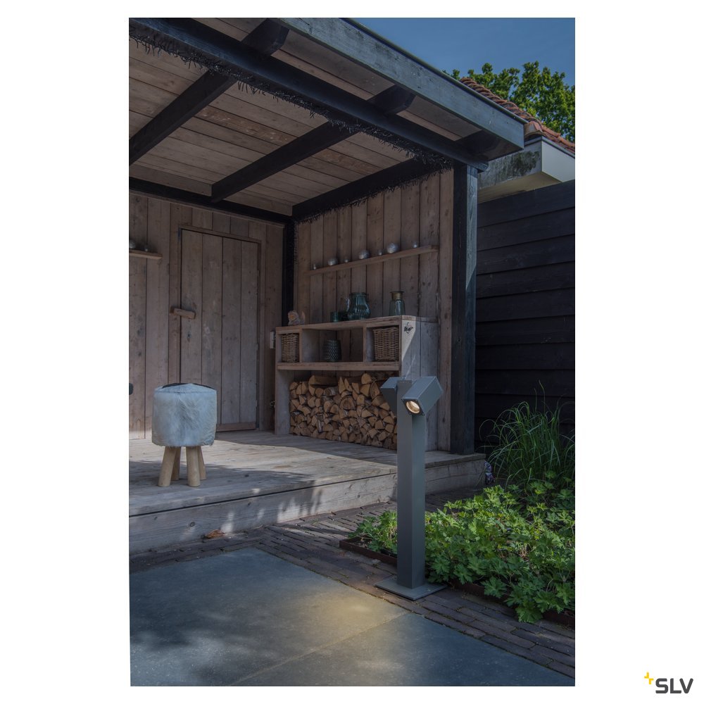 SLV THEO PATHLIGHT double QPAR51 Outdoor Stehleuchte anthrazit