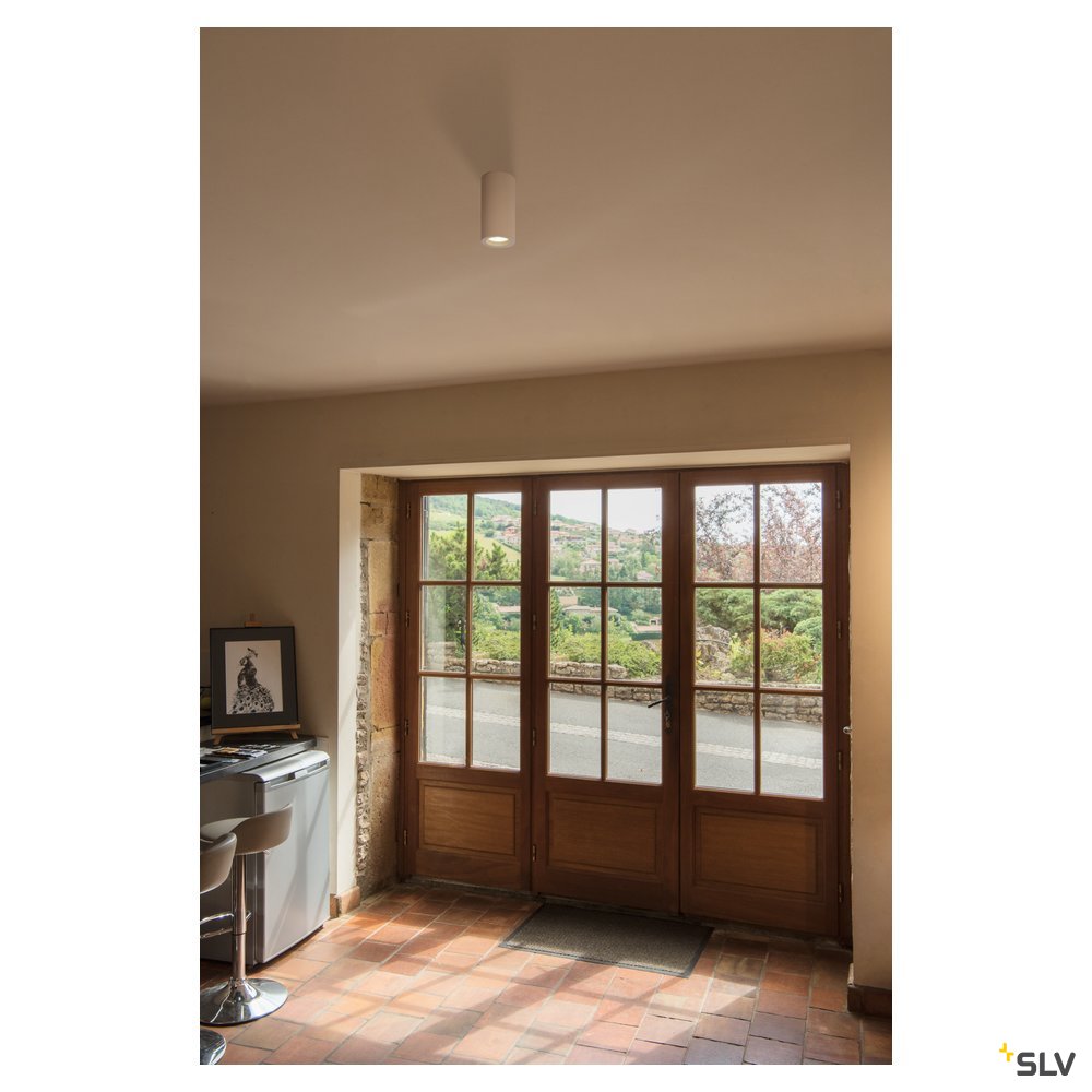 SLV NAGY 75 QPAR51 Indoor LED Deckenaufbauleuchte weiß