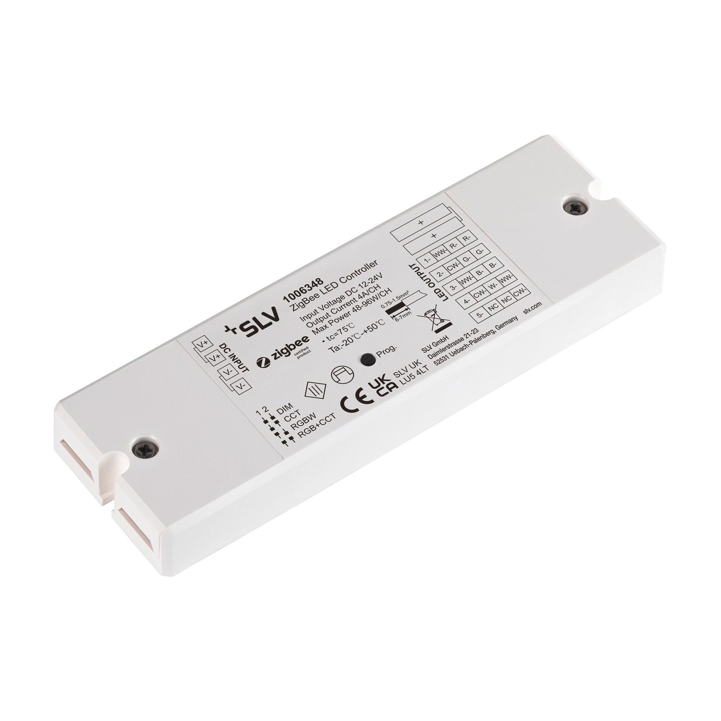 Controller, CCT RGBW 12-24V ZigBee 3.0 weiß