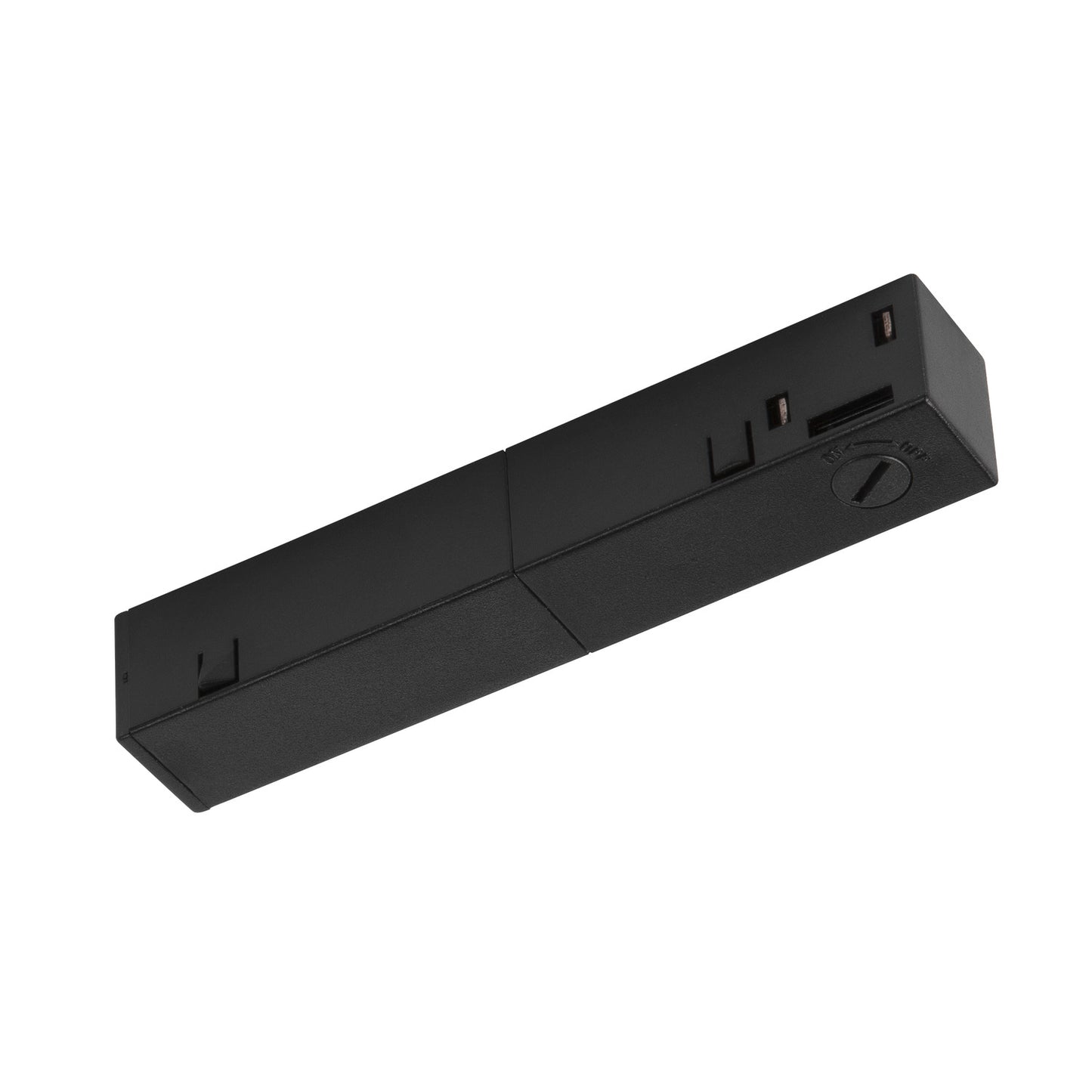 Endeinspeiser links, 48V TRAC K, schwarz, DALI