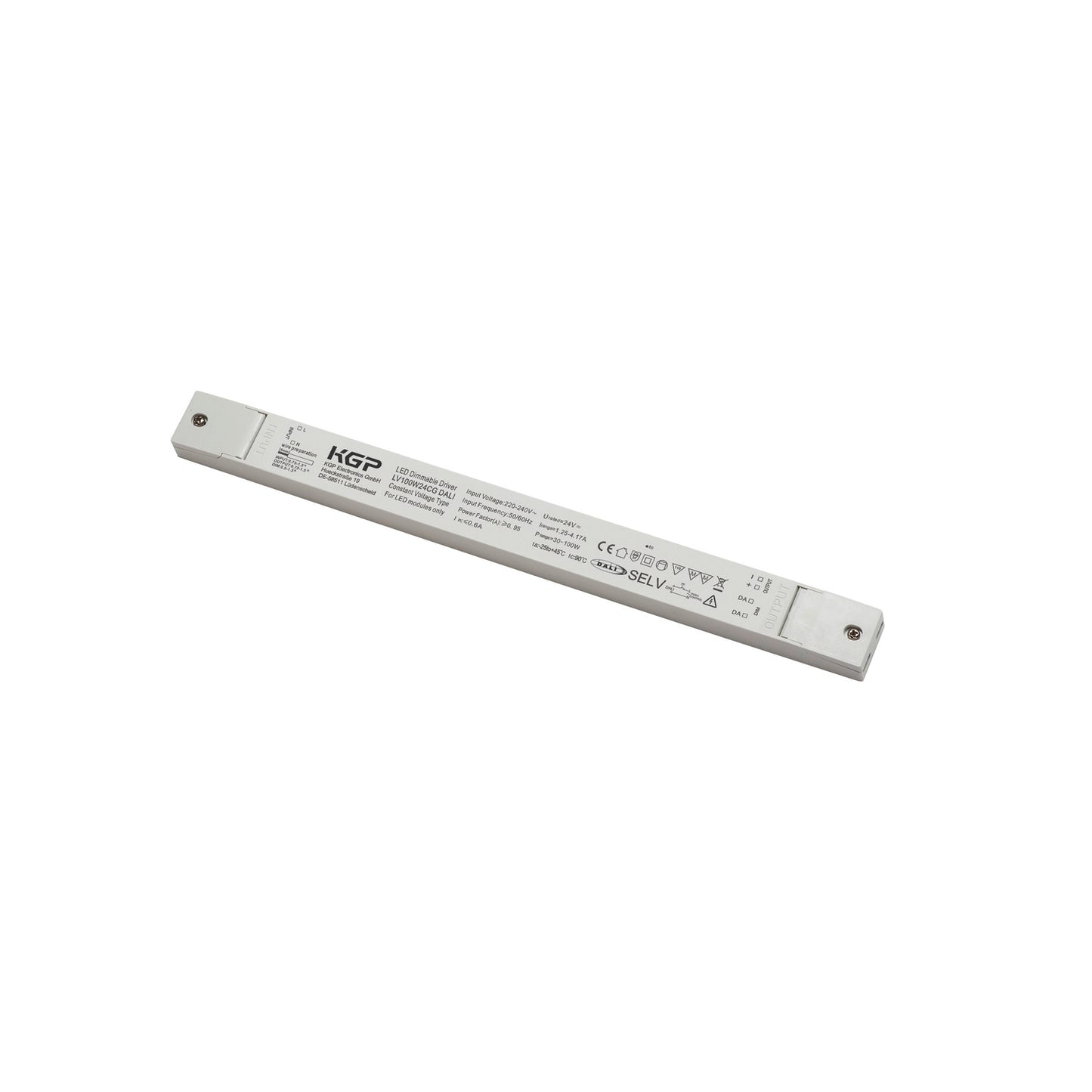 LED Netzteil 100 W, 24V weiß DALI
