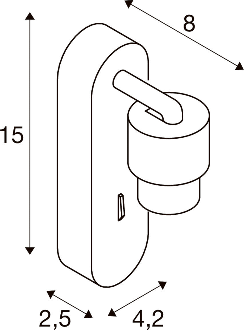 PURI 2.0 Basic, Wand- und Deckenaufbauleuchte, Schalter, rund, 1x max. 6 W GU10, weiß