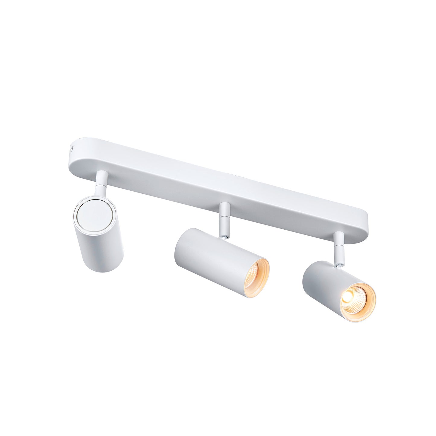 NOBLO®, Wand- und Deckenaufbauleuchte, triple, rund, 2700 K, 19 W, PHASE, 32°, weiß