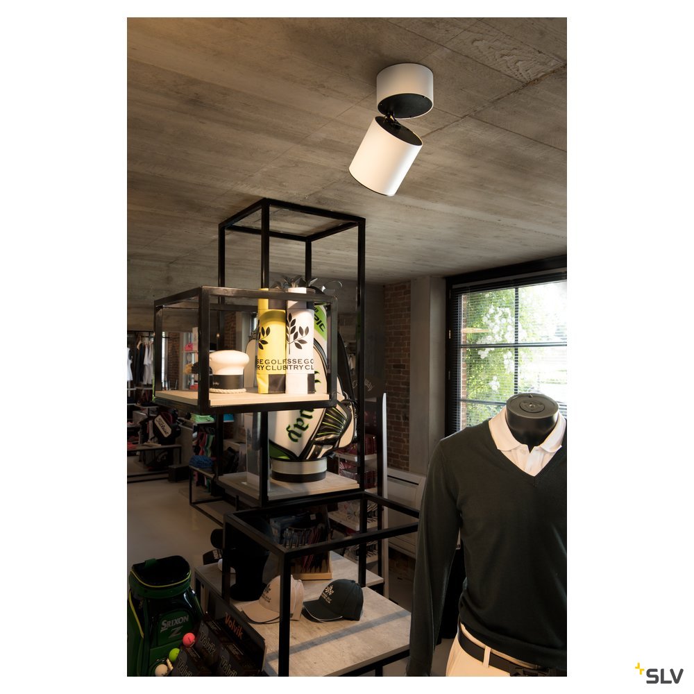 SLV SUPROS CL Deckenleuchte, rund, weiß, 4000lm, 3000K, SLM LED, 60° Reflektor