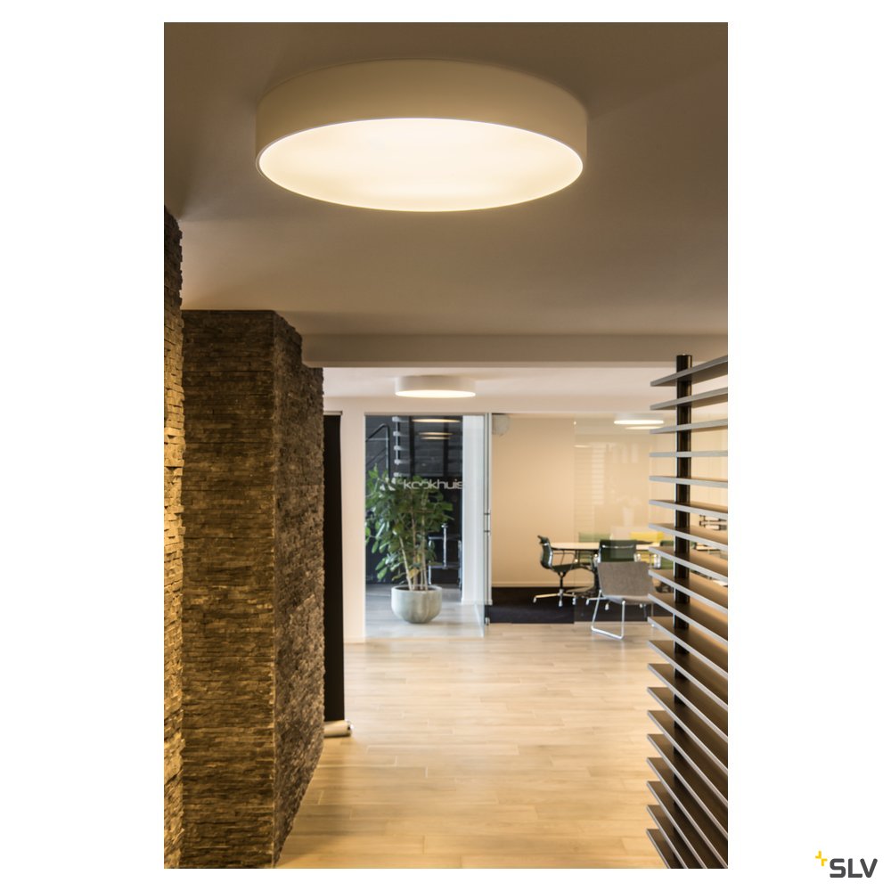 SLV MEDO 60 LED Deckenleuchte, weiss, optional abpendelbar