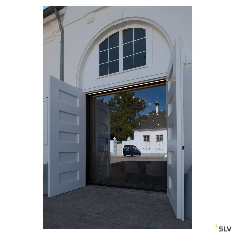 SLV GLENOS Profi-Einbau-Profil 8832-200 mit Cover, alu eloxiert, 2m