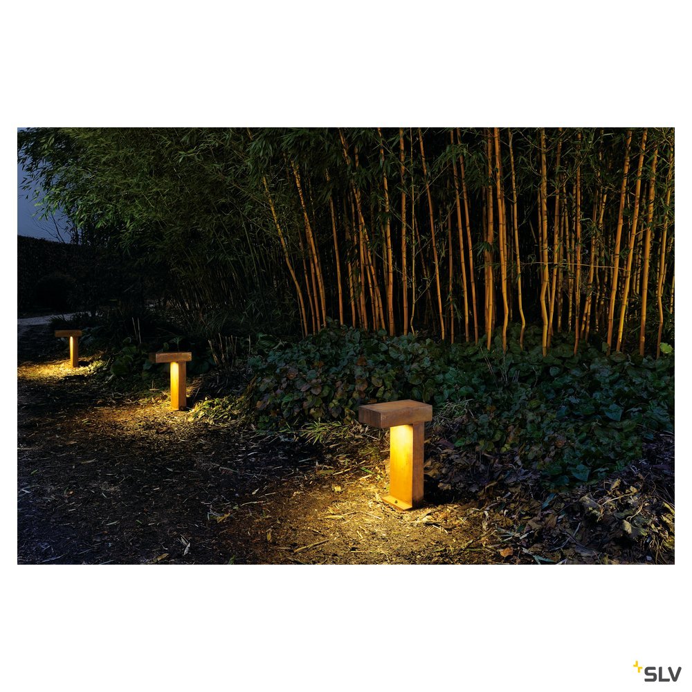 SLV RUSTY PATHLIGHT Stehleuchte, Eisen gerostet, GX53, max. 9W