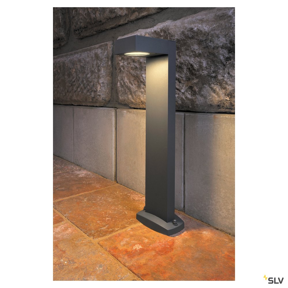 SLV QUADRASYL Stehleuchte, SL 75, eckig, anthrazit, GX53, max. 11W