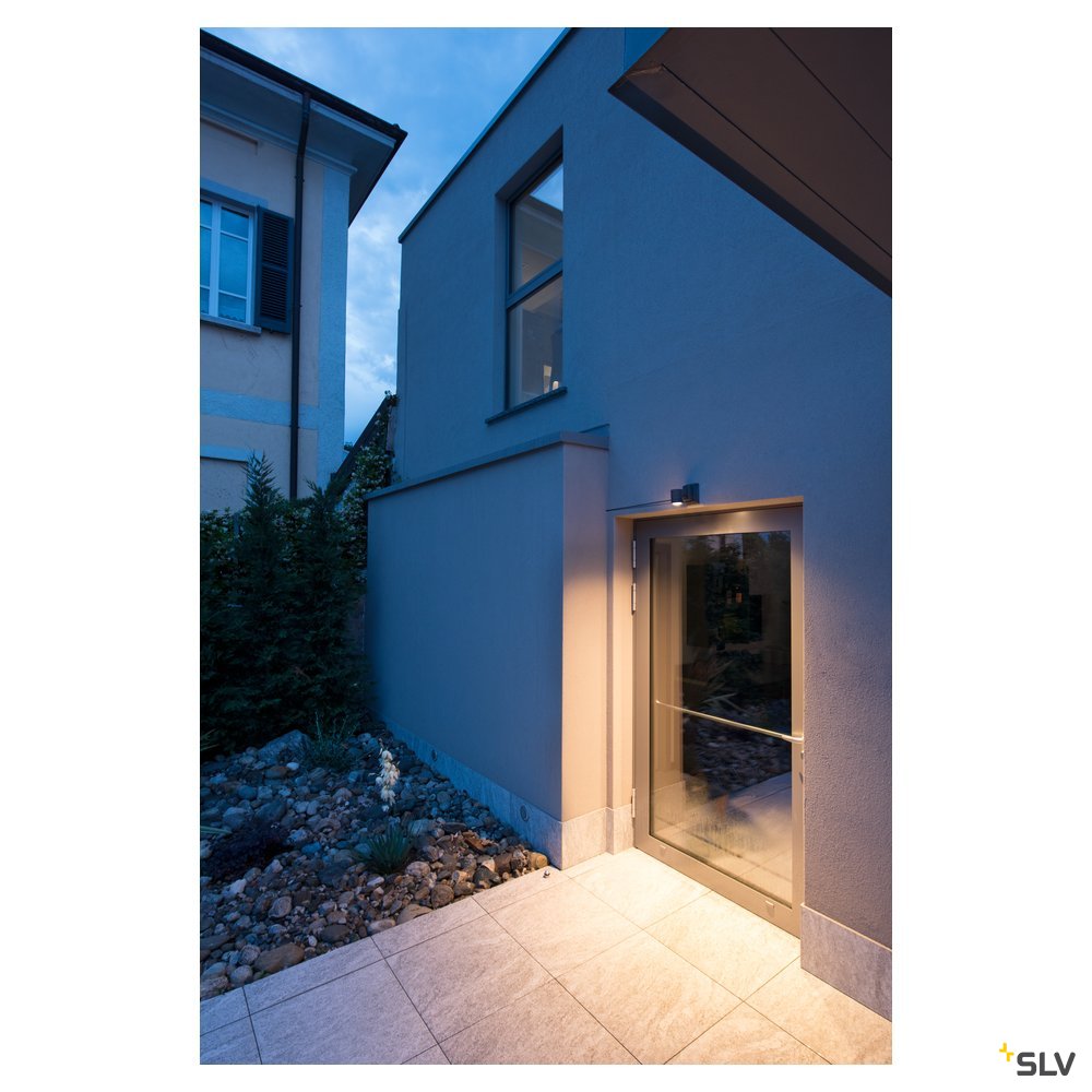 SLV NEW MYRA WALL Wandleuchte, anthrazit, GU10, max. 50W, IP55