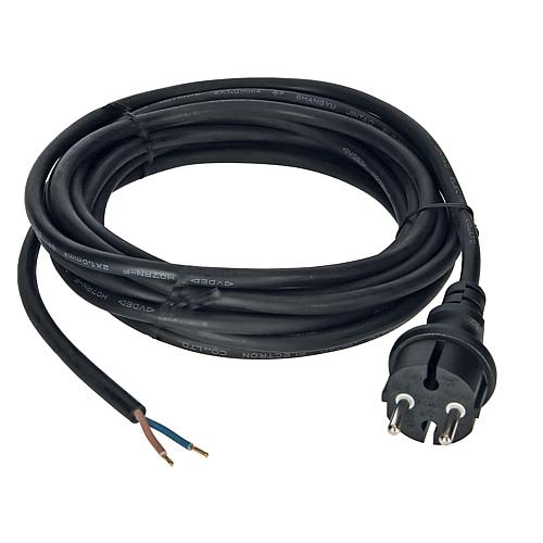 EGB Anschlussleitung  H07RN-F 2x1mm²  schwarz 5m