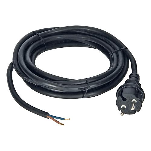 EGB Anschlussleitung H07RN-F 2x1,5mm² schwarz 5m