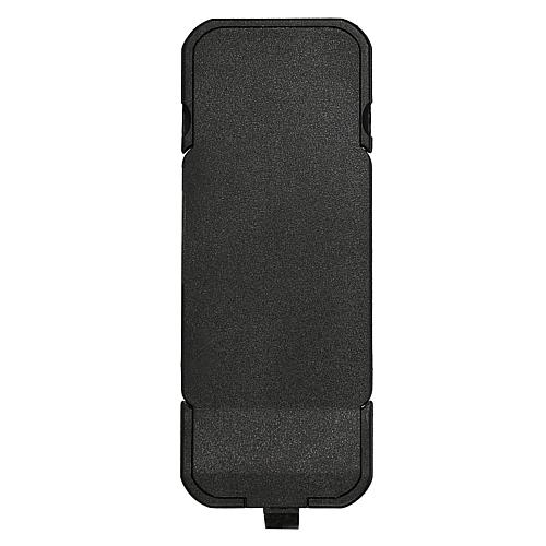 Verlängerung mit Flachstecker schwarz 1,5m