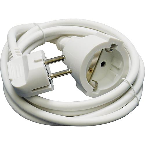 EGB Schutzkontakt-Verläng. H05VV-F3G1,5mm²  1,5m reinweiß