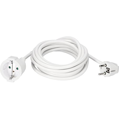 EGB Verlängerung H05VV-F3G1,5mm²  4,0m reinweiß