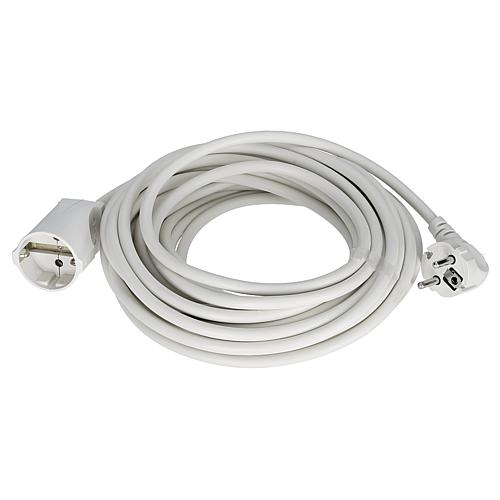 EGB Schutzkontakt-Verlängerung 3x1,5 weiß 10 m