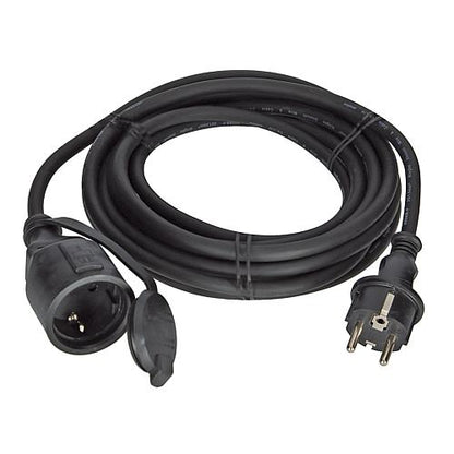 Gummi-Verlängerung H05RR-F 3G1,5 schwarz  5m