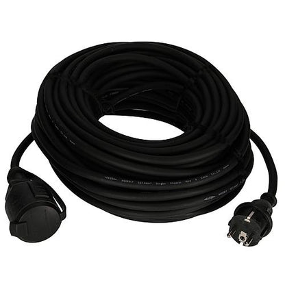 Gummi-Verlängerung H05RR-F 3G1,5 schwarz  25m