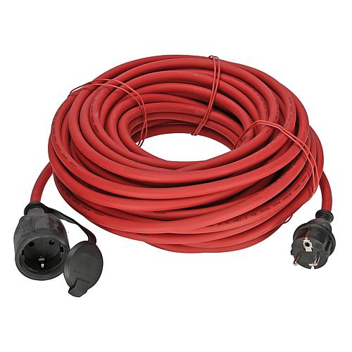 Gummi-Verlängerung H07RN-F 3G1,5 rot  25m