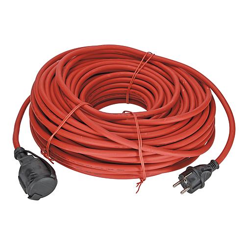 Gummi-Verlängerung H07RN-F 3G1,5 rot  50m
