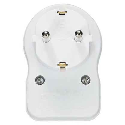 Zwischenstecker mit beleuchtetem Schalter