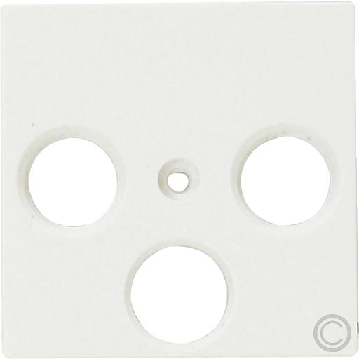 Karre Zentralsch. Antennendose 3-Loch ws 90950641 / 92500041