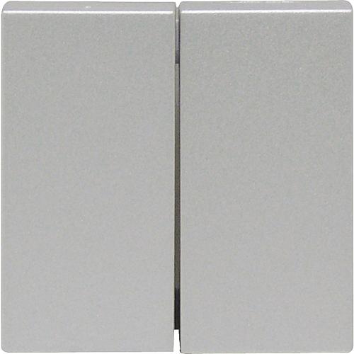Karre Serienwippe 2-fach silber 92205002 / 92510002