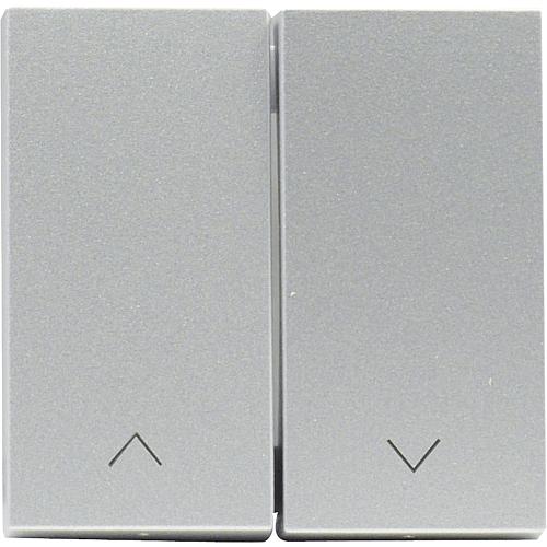 Karre Wippe Jalousie-Taster silber 92205016 / 92510016