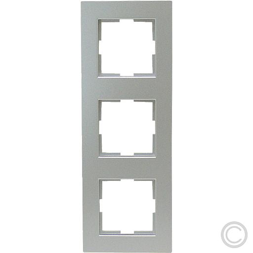 Karre Abdeckrahmen 3-fach silber 92180603 / 92511903