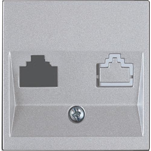 Karre UAE-Anschlussdose 6 silber 92105013 / 92512013