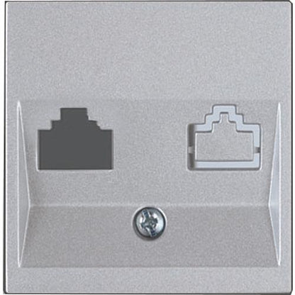 Karre UAE-Anschlussdose 6 silber 92105013 / 92512013
