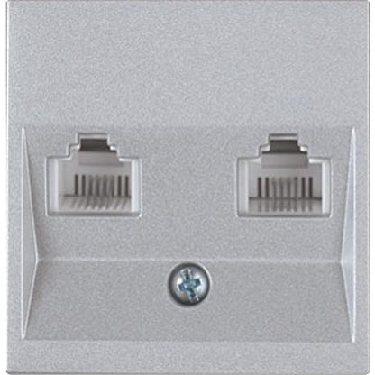 Karre UAE-Anschlussdose 6/6 silber 92105033 / 92512033