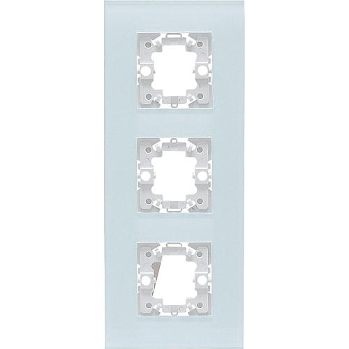 Karre Abdeckrahmen 3-fach Glas mint