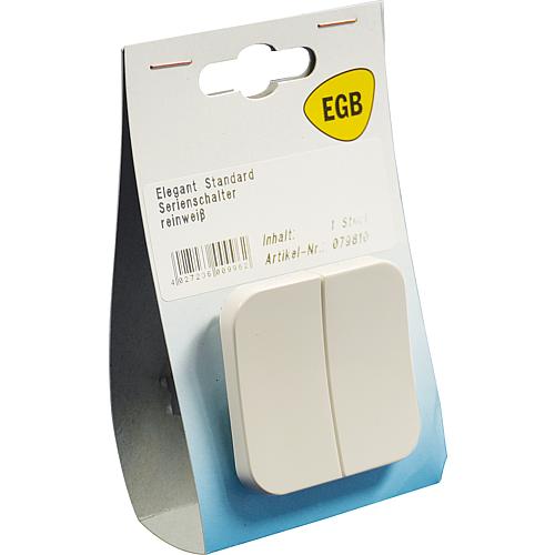 EGB Elegant Standard reinweiß SB Schalter Serien