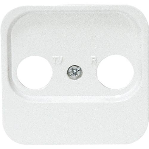 EGB Elegant Standard Zentralscheibe für Ant.dose 2-Loch reinw. 90631021/92540021