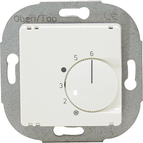 EGB Elegant Standard Raumtemperaturregl. mit Zentralscheibe reinw. FTR101.002#07