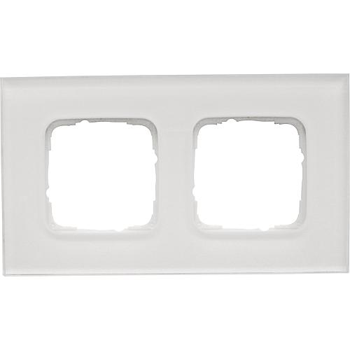 EGB Glasrahmen 2-fach weiß