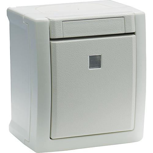 Pacific FR Wechselschalter beleuchtet weiß 90591163-DE