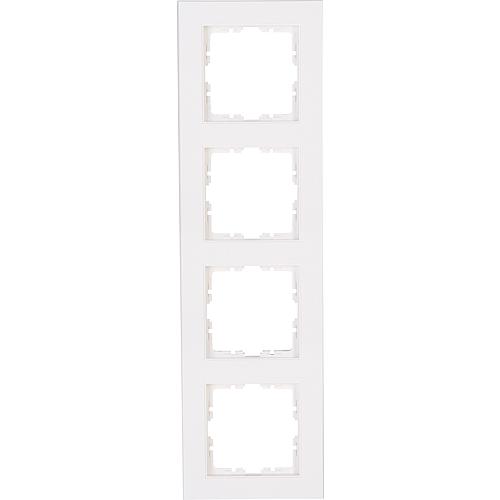 V55 Futon 4-fach Rahmen reinweiß