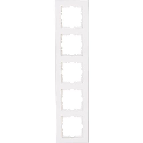 V55 Futon 5-fach Rahmen reinweiß