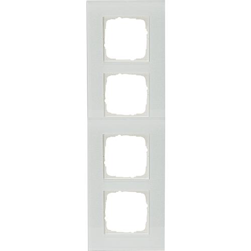 V55 Glasrahmen 4-fach reinweiß K552514/99
