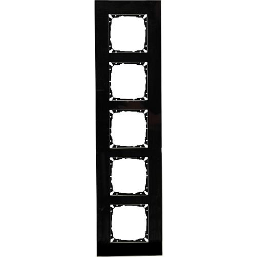 V55 Glasrahmen 5-fach schwarz