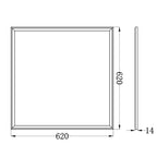 Deko-Light LED Panel RGBW 55,8W weiß