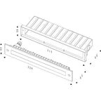 Deko-Light Slim Line I 5,4WW 7,4W silberfarben